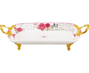 Piring Persegi Panjang dengan Pegangan PC141 Eternity